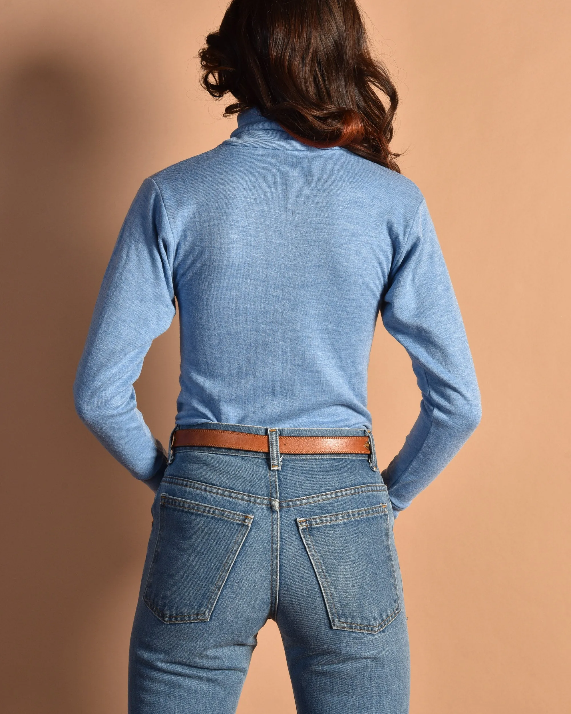 1970s Polar Ice Turtleneck