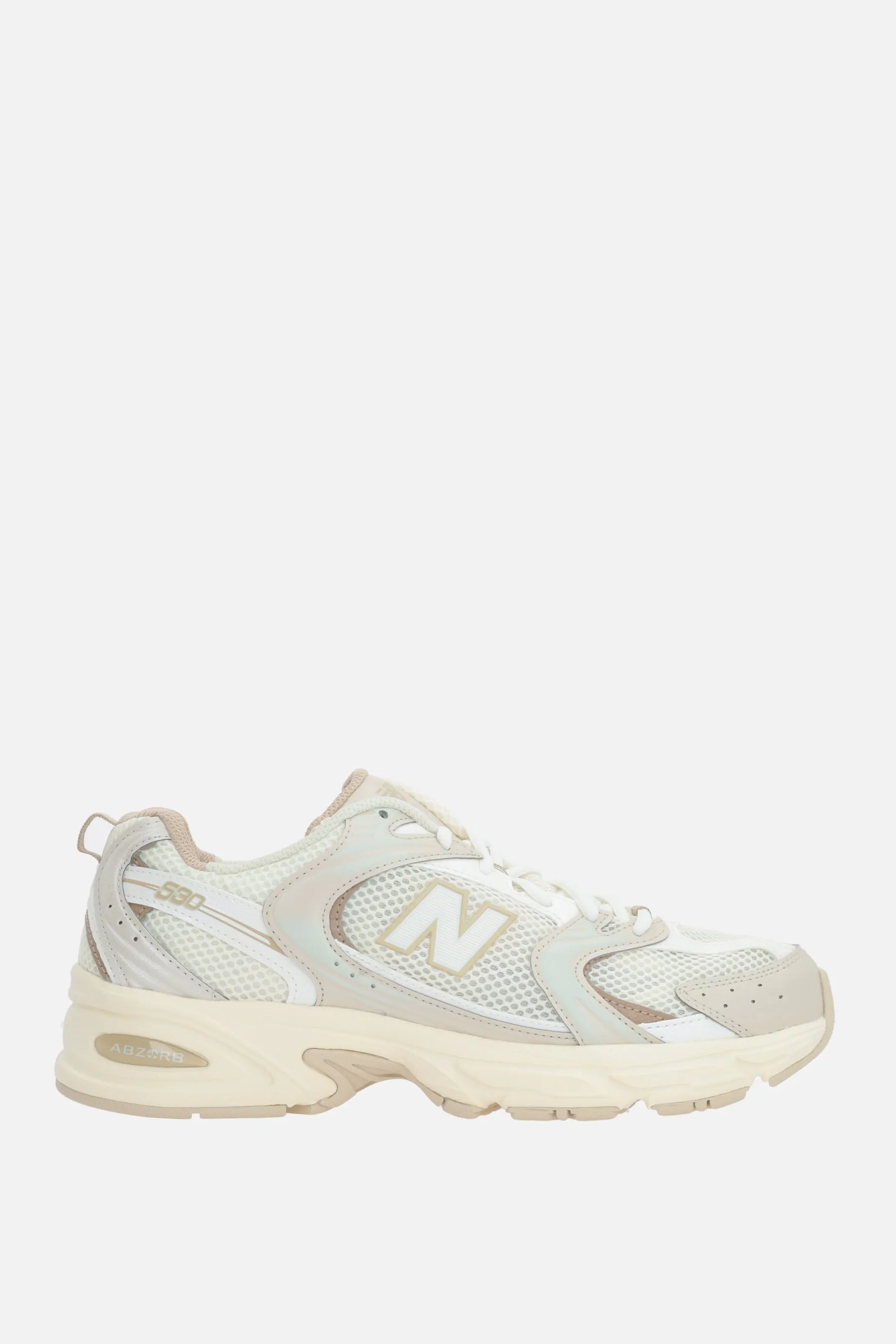 530 mesh and faux leather sneakers