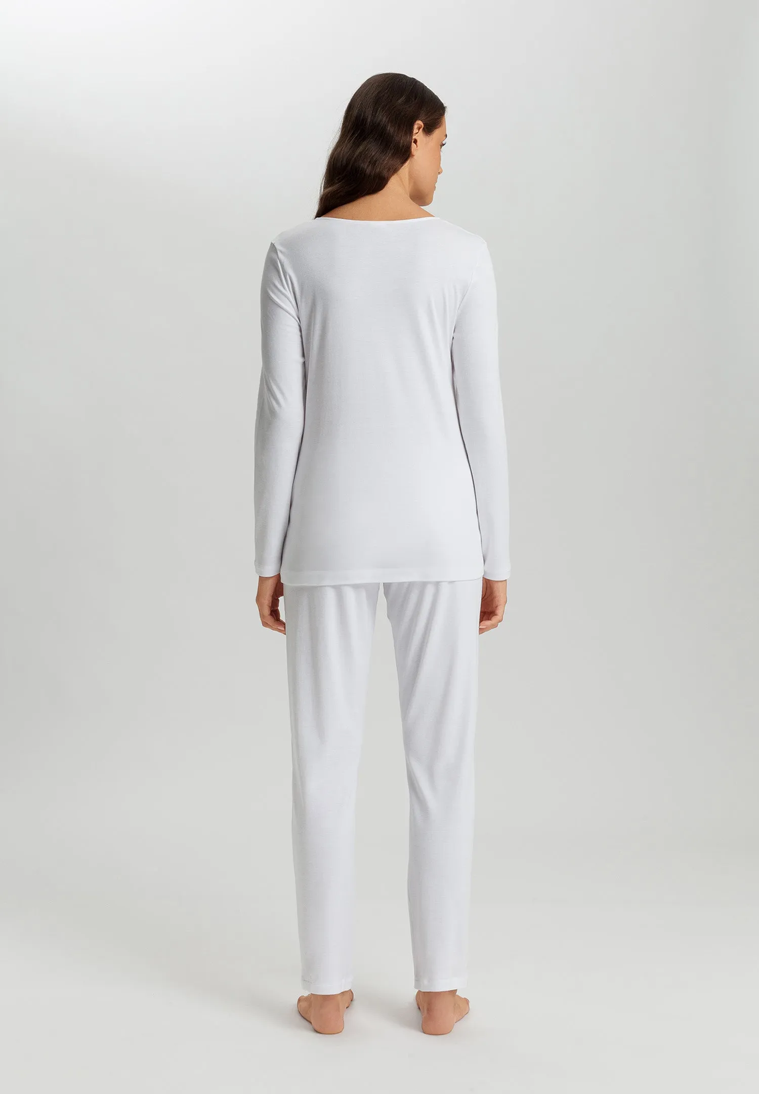 Belina Cotton Pajama Set | White 74826-101