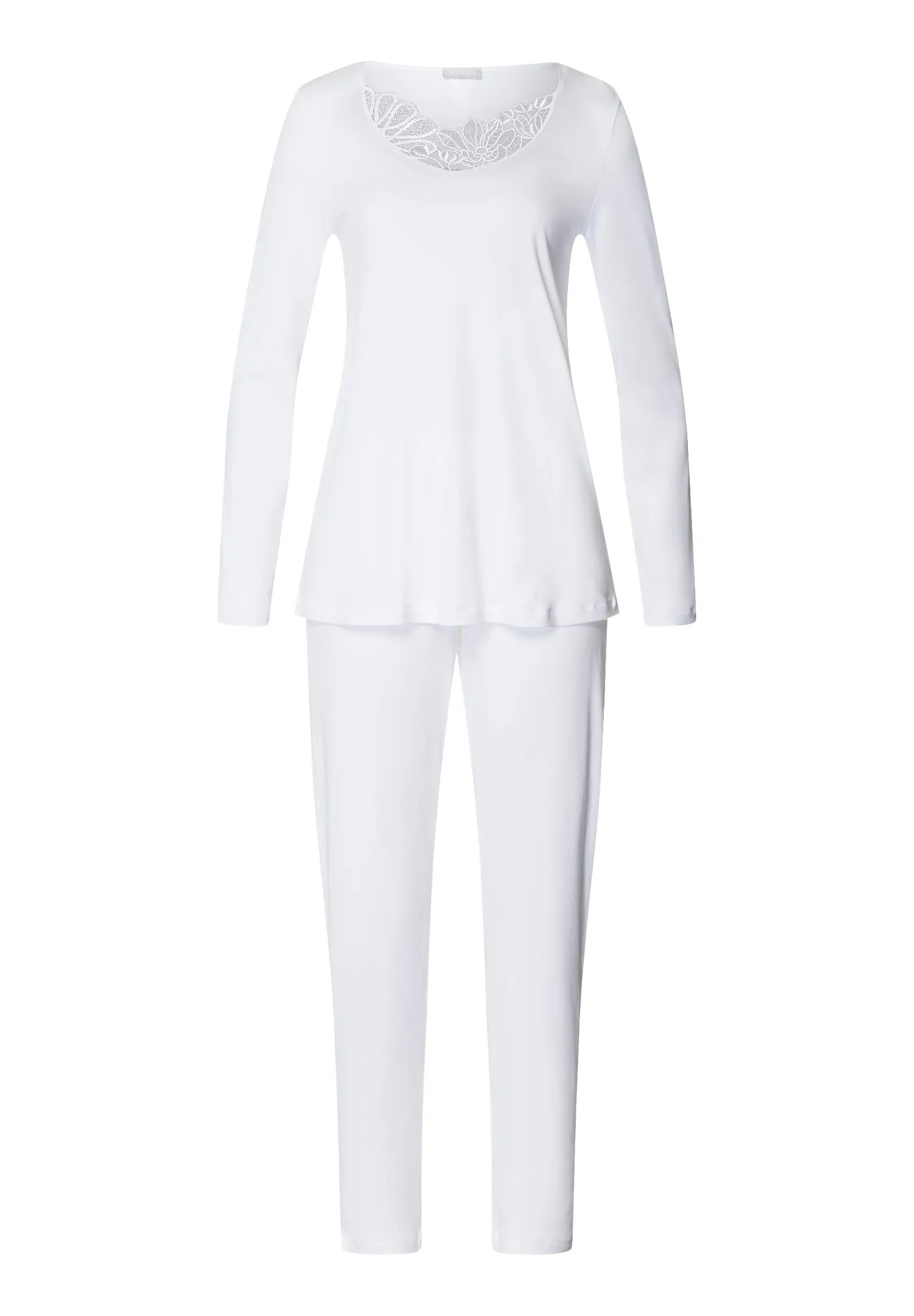 Belina Cotton Pajama Set | White 74826-101