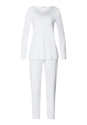 Belina Cotton Pajama Set | White 74826-101