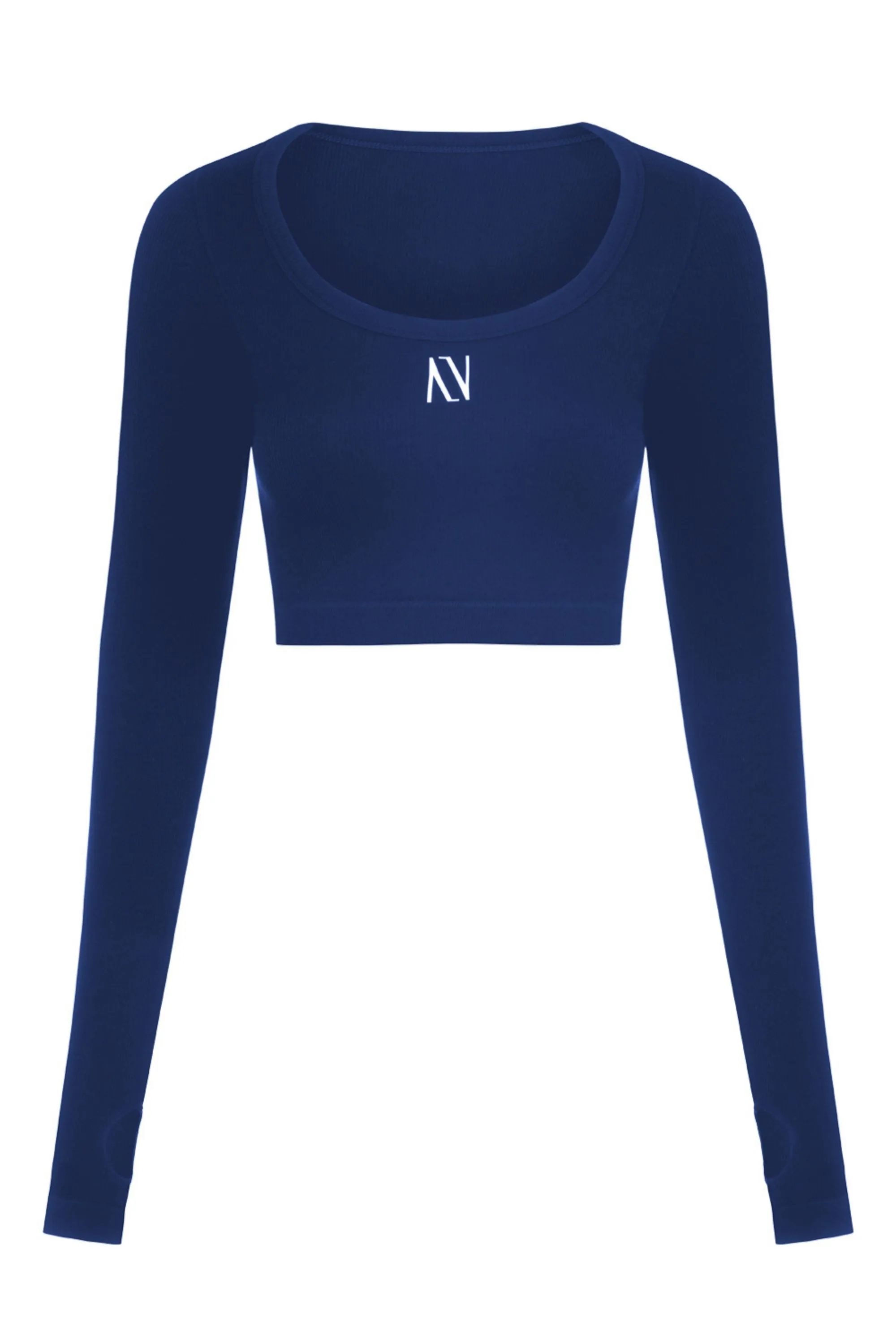 Boat Neck Knit Crop Top (Final Sale)