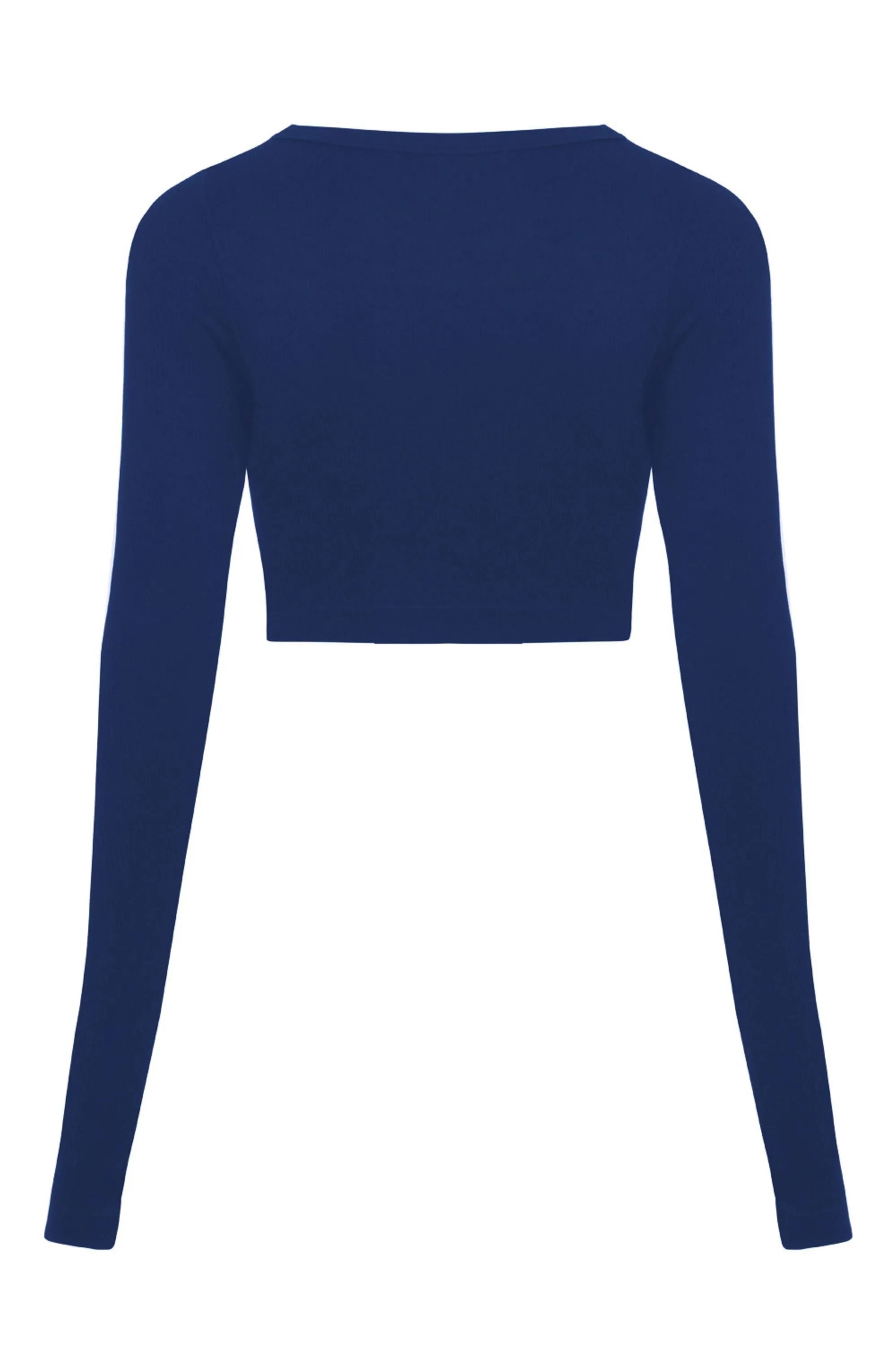 Boat Neck Knit Crop Top (Final Sale)