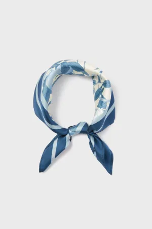 Bonnie Blossom Small Silk Scarf