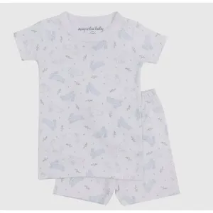 Bunny Hop Short PJ's - Blue