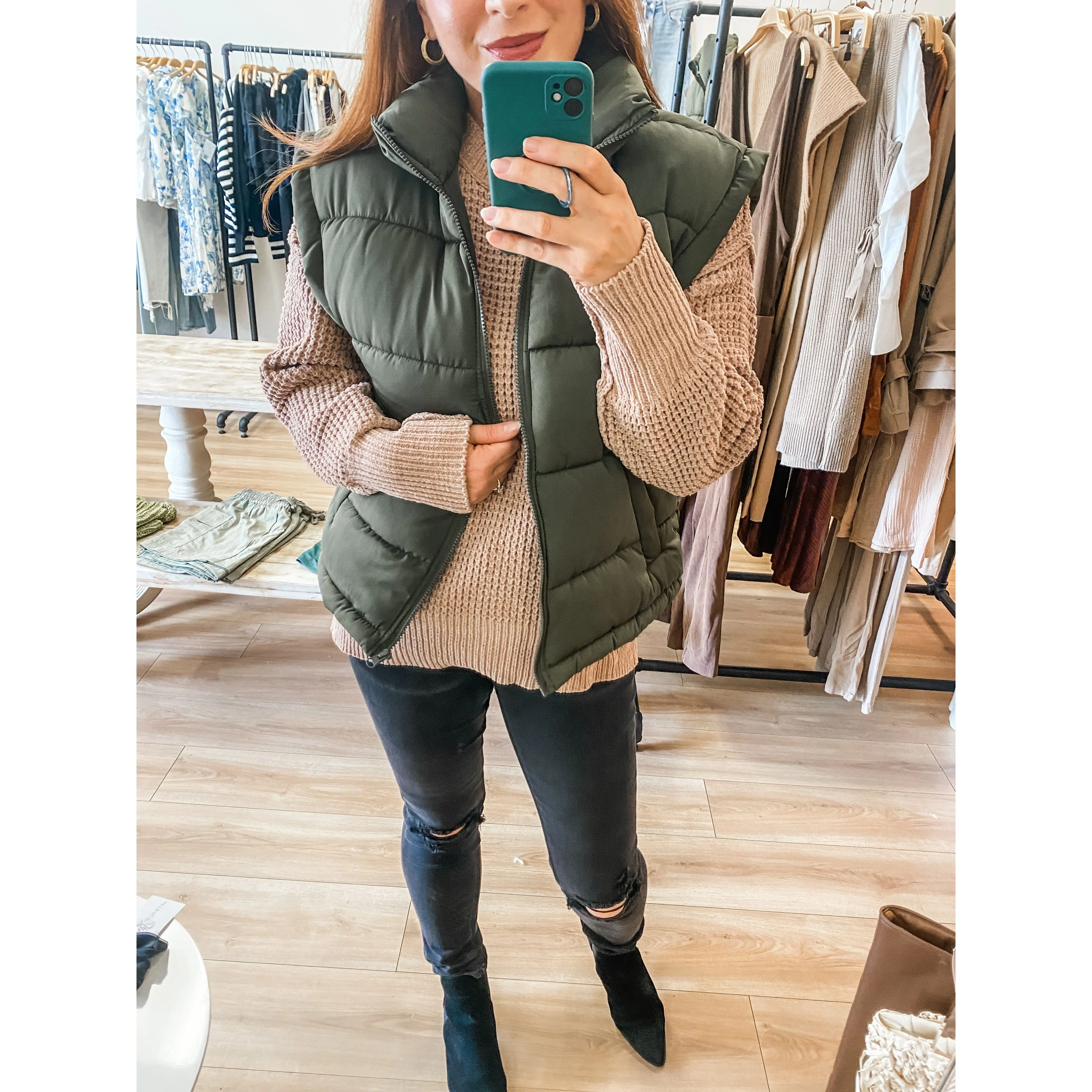 Camel Cozy Sweater