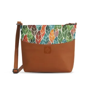 Chic Essentials Crossbody Colorful Leaf