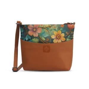 Chic Essentials Crossbody Flower