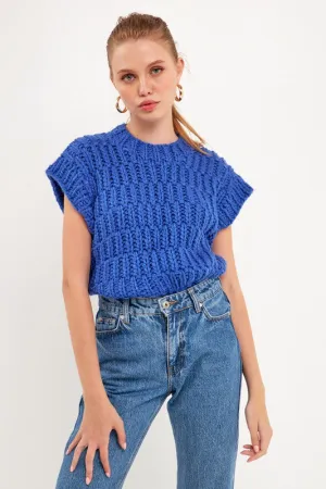 Cozy Tailgate Chunky Sweater Vest