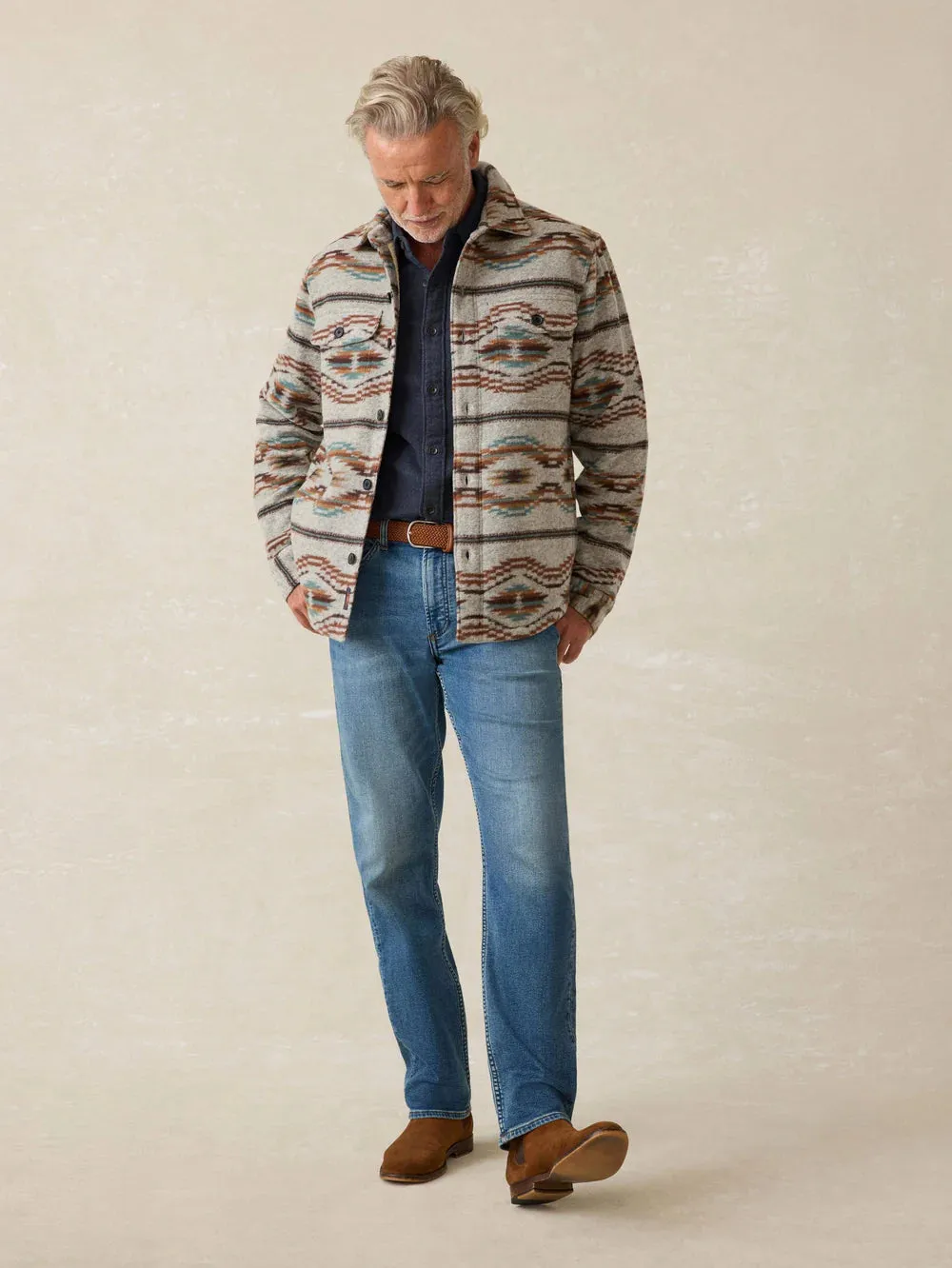 Faherty Range High Pile Fleece