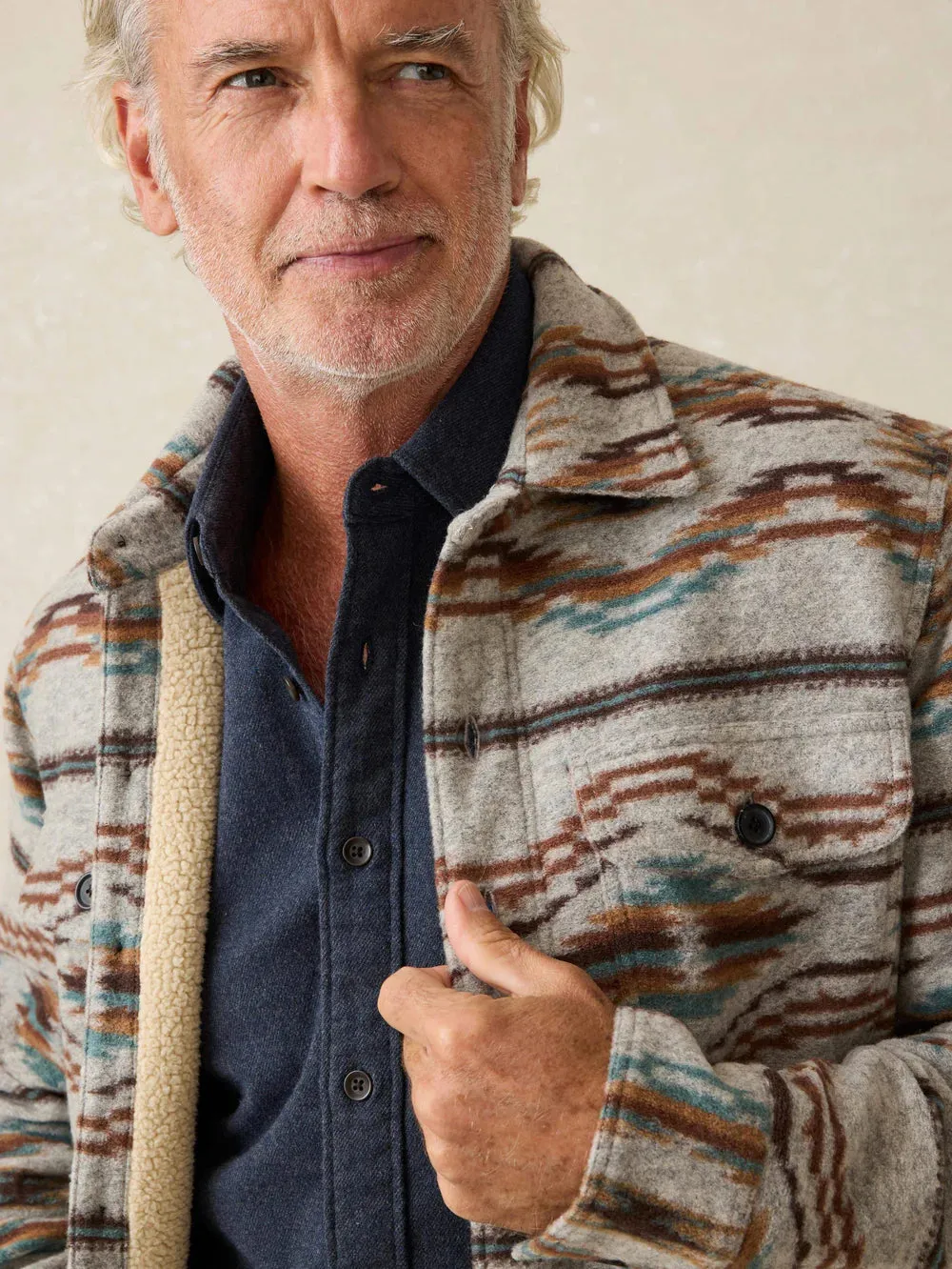 Faherty Range High Pile Fleece