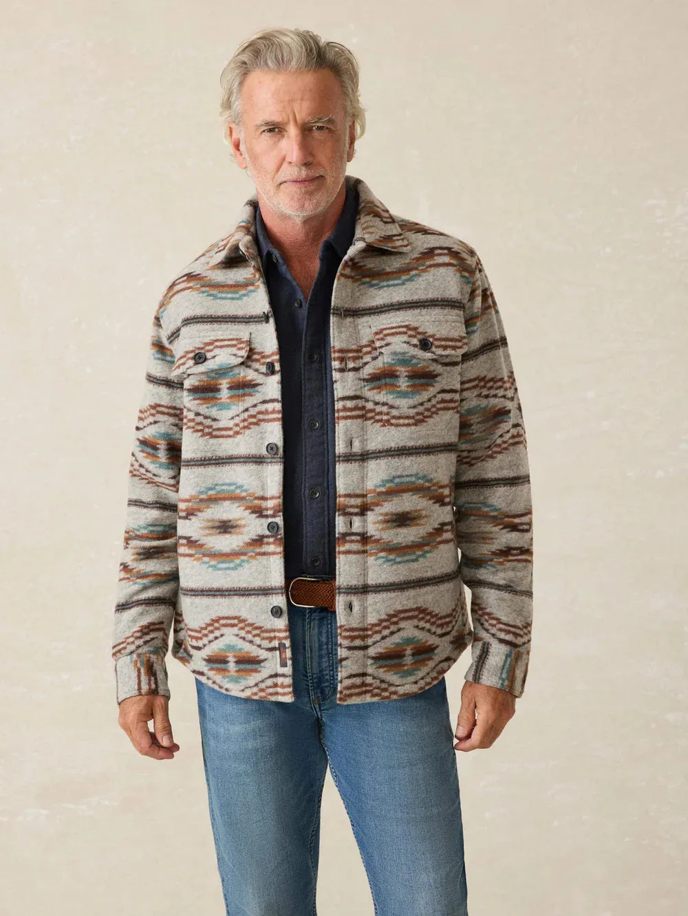 Faherty Range High Pile Fleece