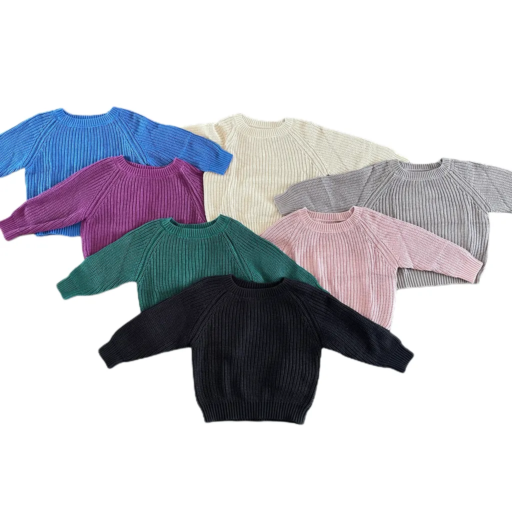 Forever and a Gray Little Chunky Knit Bamboo Sweater