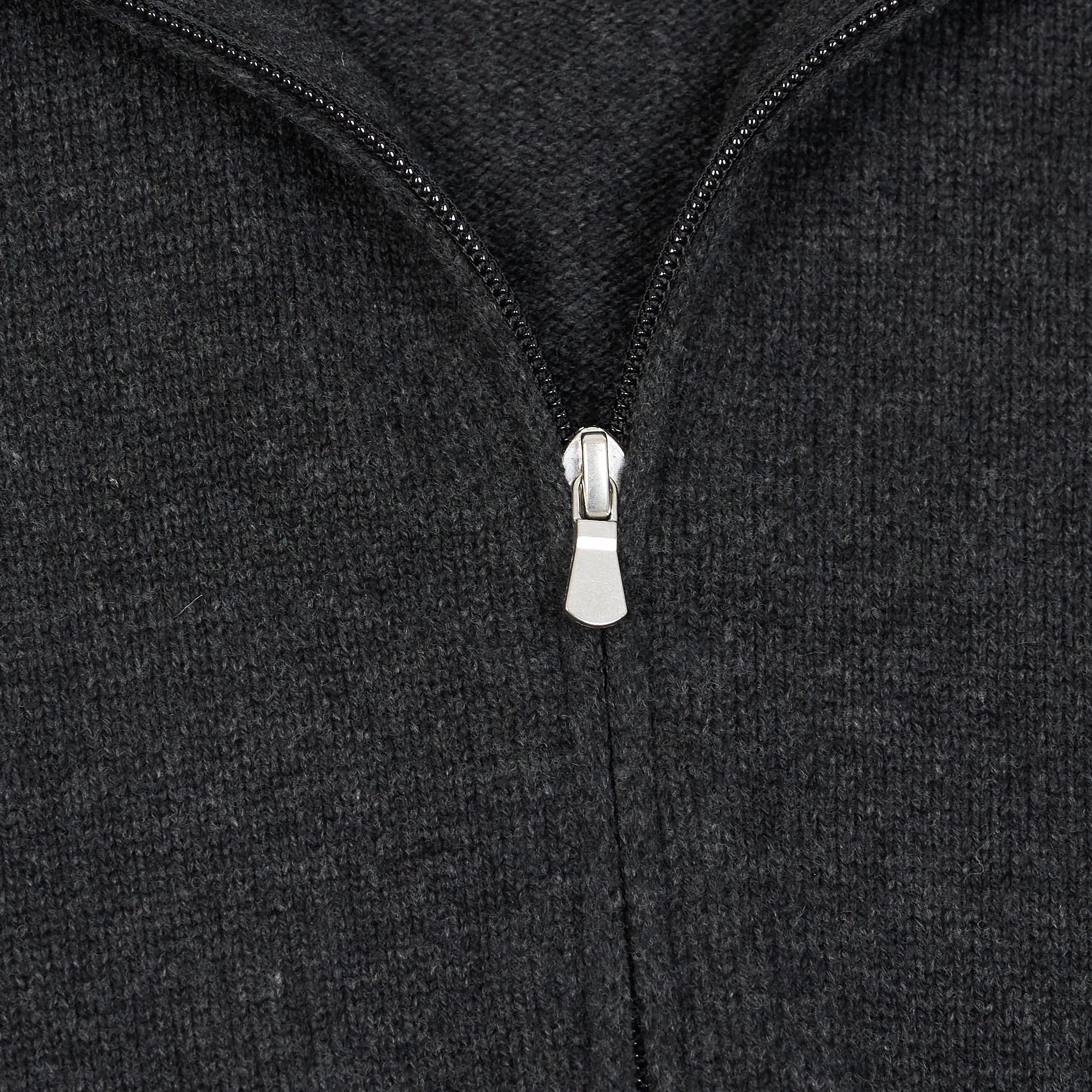 Gran Sasso Full-Zip Wool Cardigan