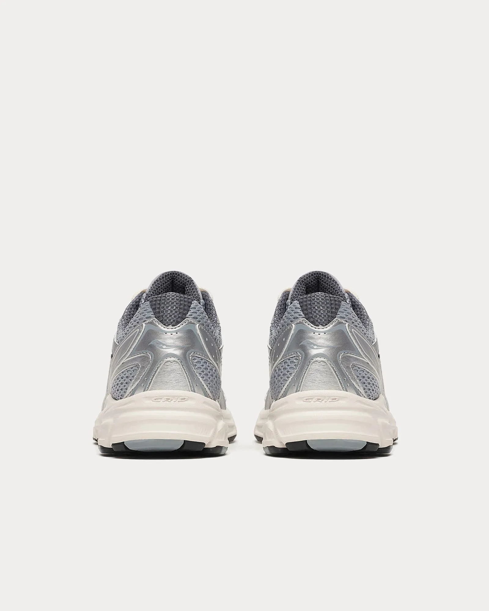 Grid Ride Millennium Silver / Cream Low Top Sneakers