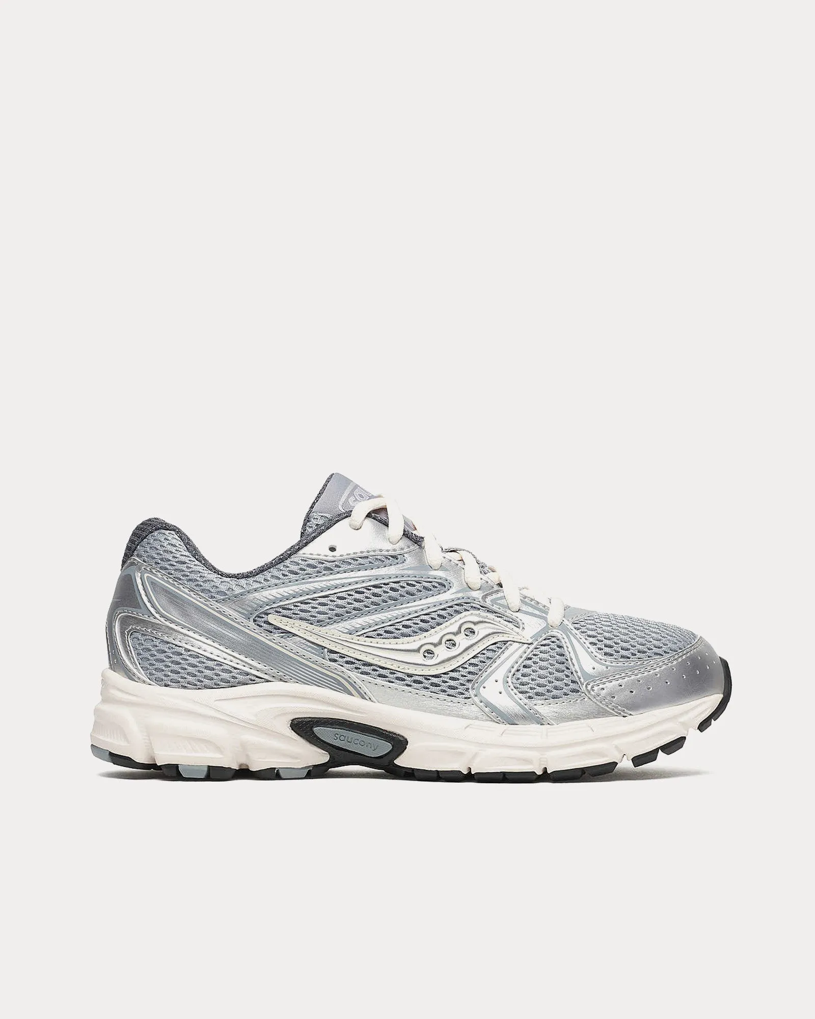 Grid Ride Millennium Silver / Cream Low Top Sneakers