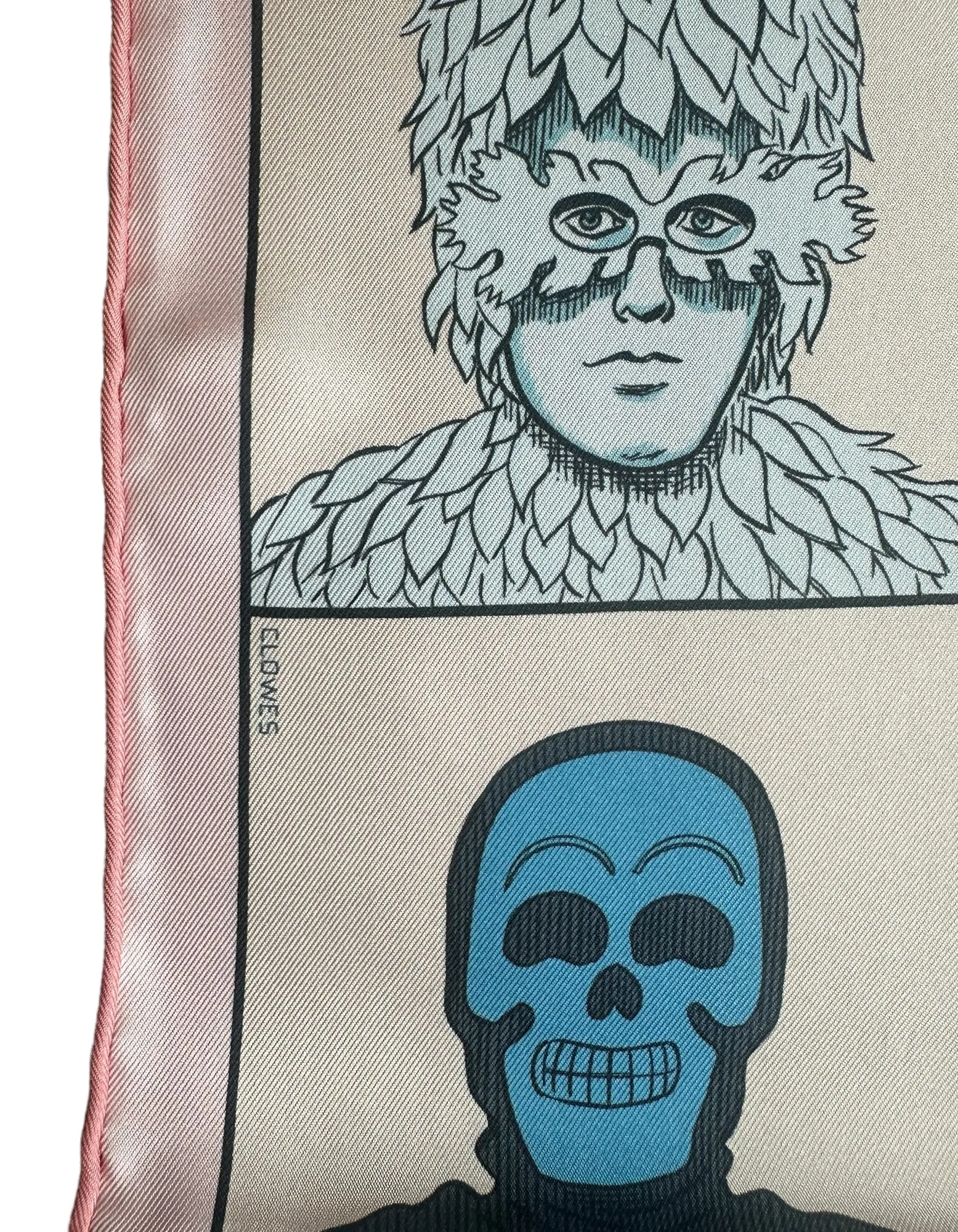 Hermes NEW Dress Code Double Face 90cm Silk Scarf