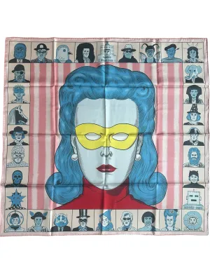 Hermes NEW Dress Code Double Face 90cm Silk Scarf