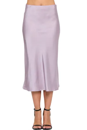 Long Maxi Skirt in Lavender