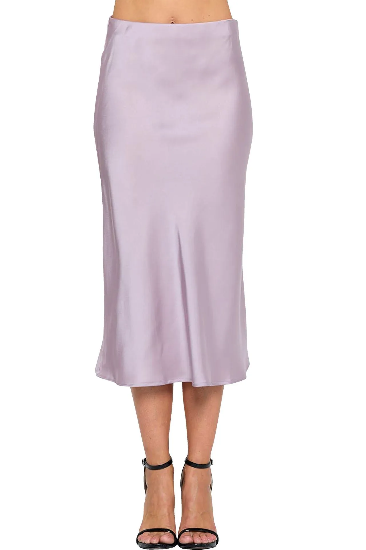 Long Maxi Skirt in Lavender