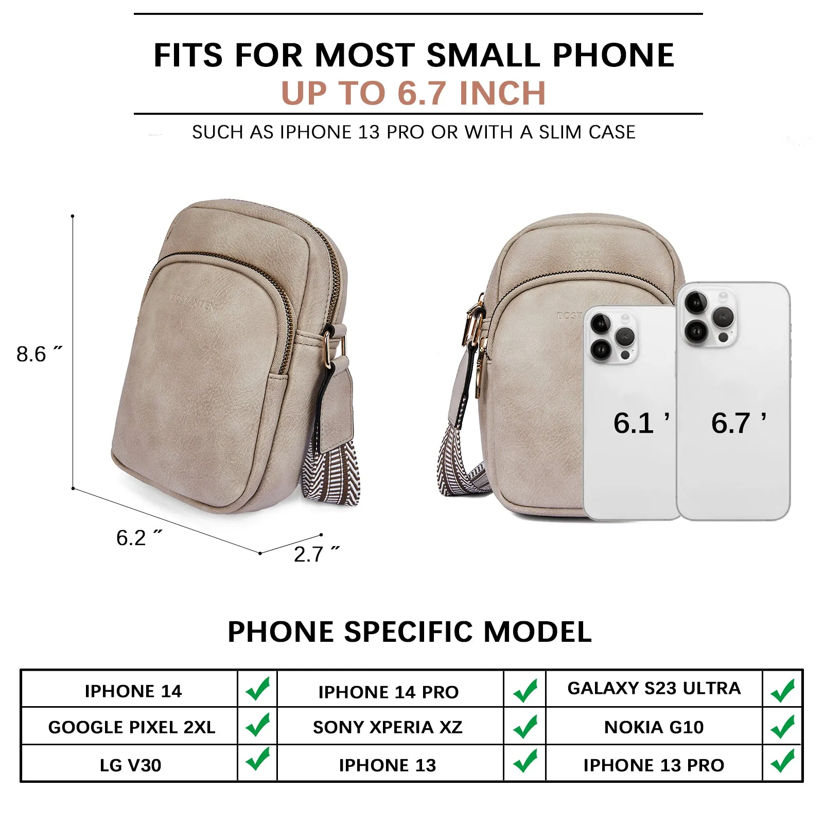 Lotty Chic Small Crossbody Sling Bags for Women