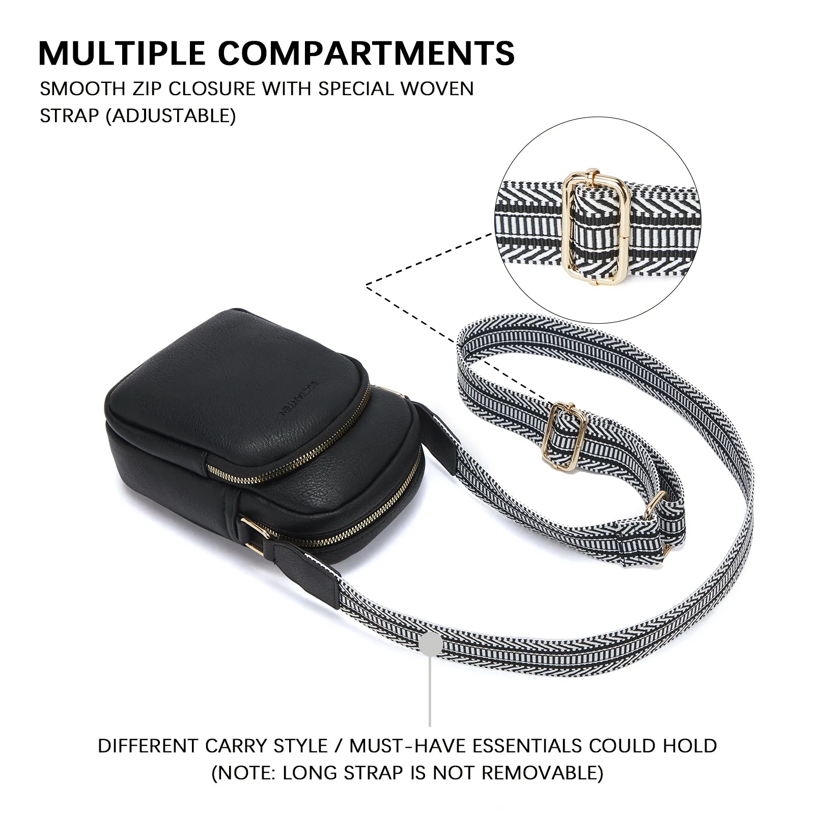 Lotty Chic Small Crossbody Sling Bags for Women
