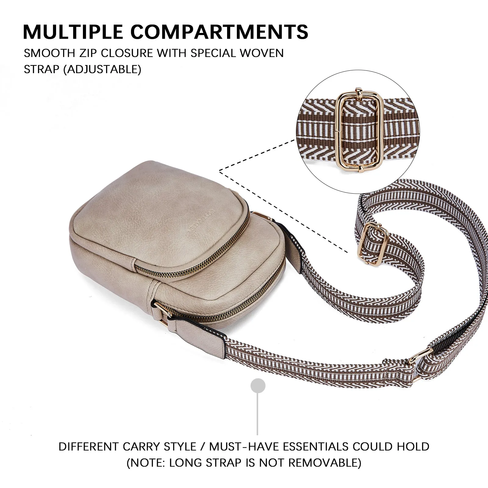 Lotty Chic Small Crossbody Sling Bags for Women