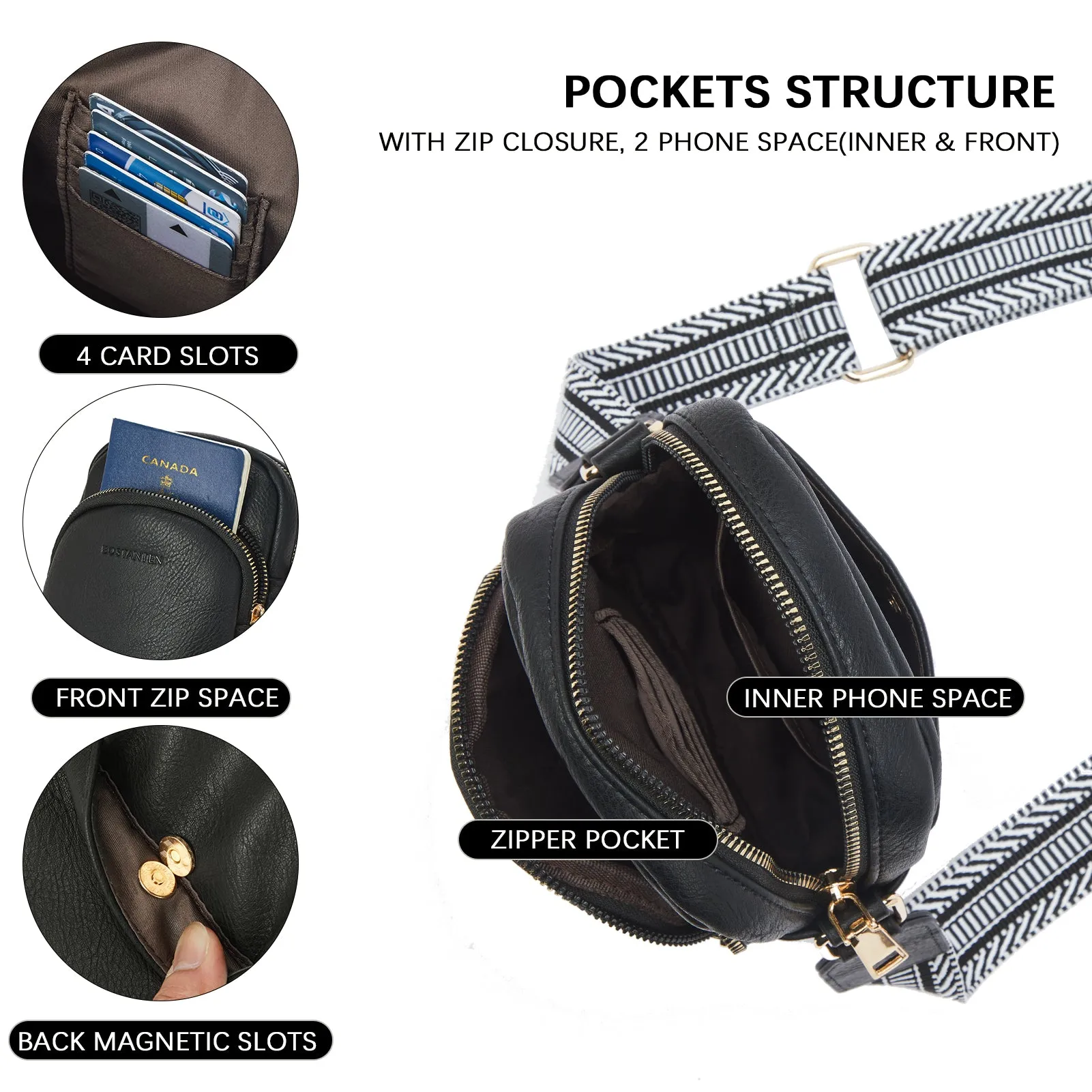 Lotty Chic Small Crossbody Sling Bags for Women