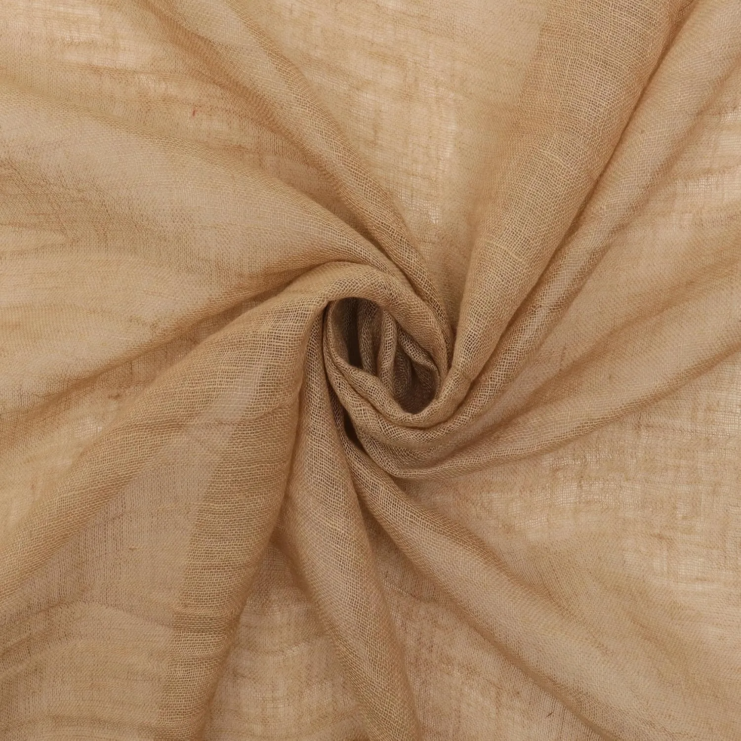 Natural Flax Linen, Solid Color, Light, Airy All Weather Scarf.