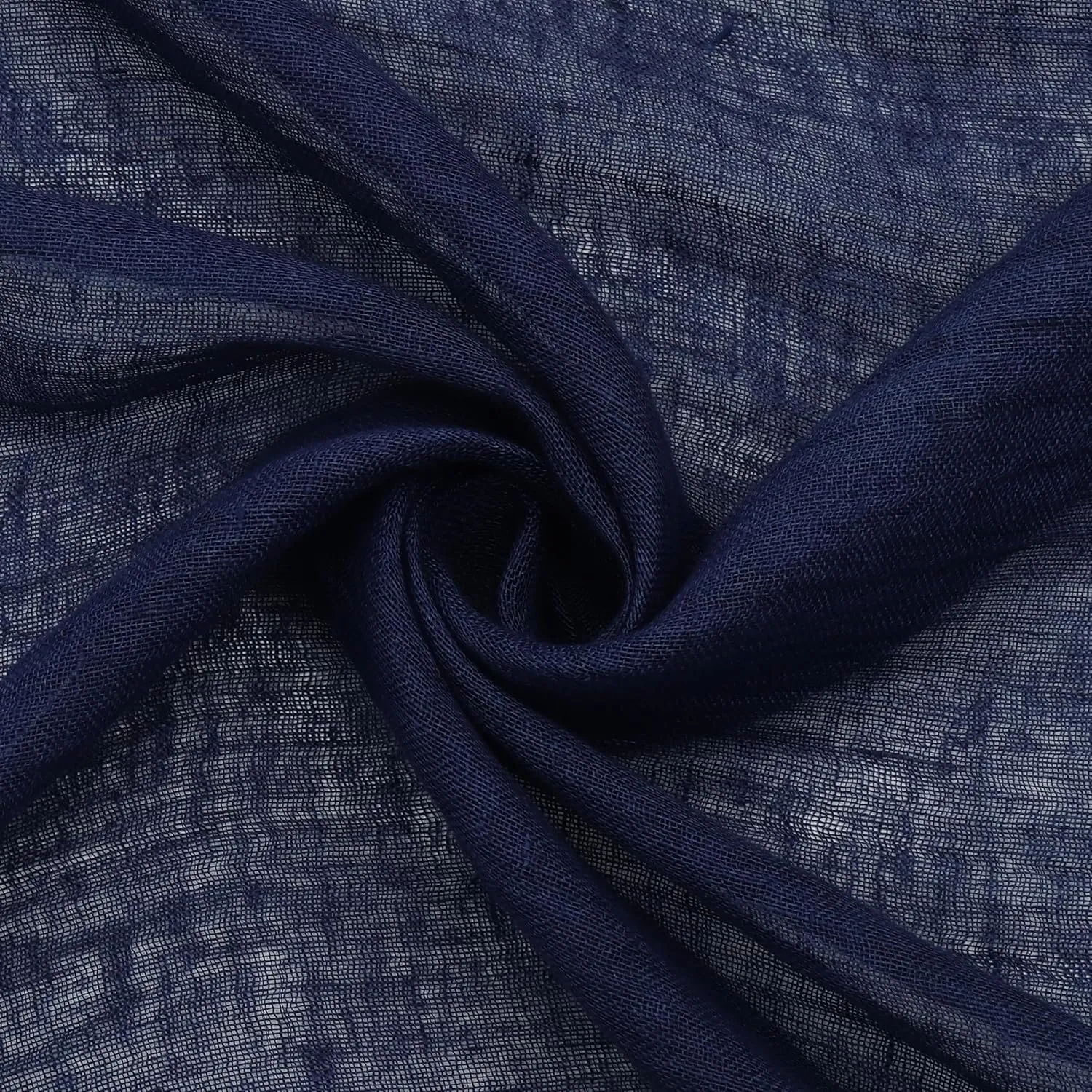 Natural Flax Linen, Solid Color, Light, Airy All Weather Scarf.