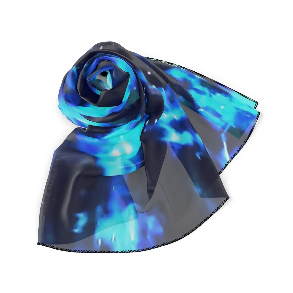 Poly Scarf-Blue Cenote