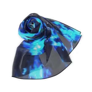 Poly Scarf-Blue Cenote