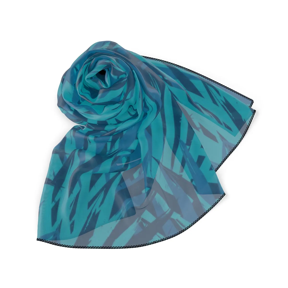 Poly Scarf-Tropical Leaf