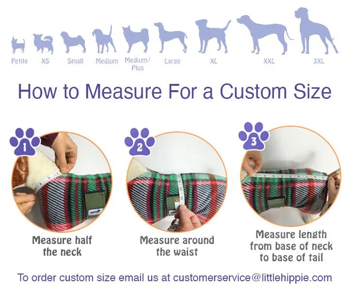Rainbow Pride Fleece Dog Coat