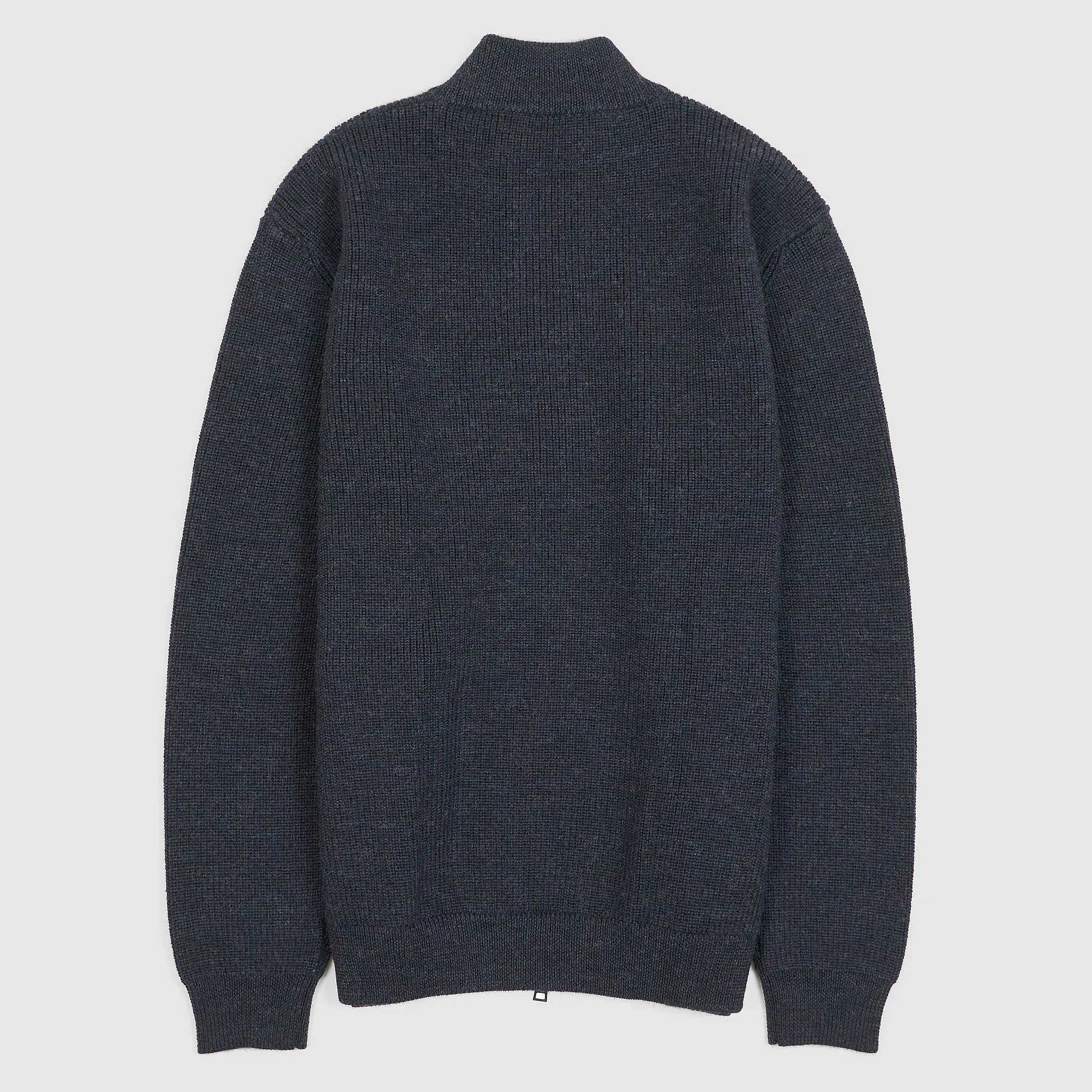 Roberto Collina  Full-Zipped Knit Wool Cardigan