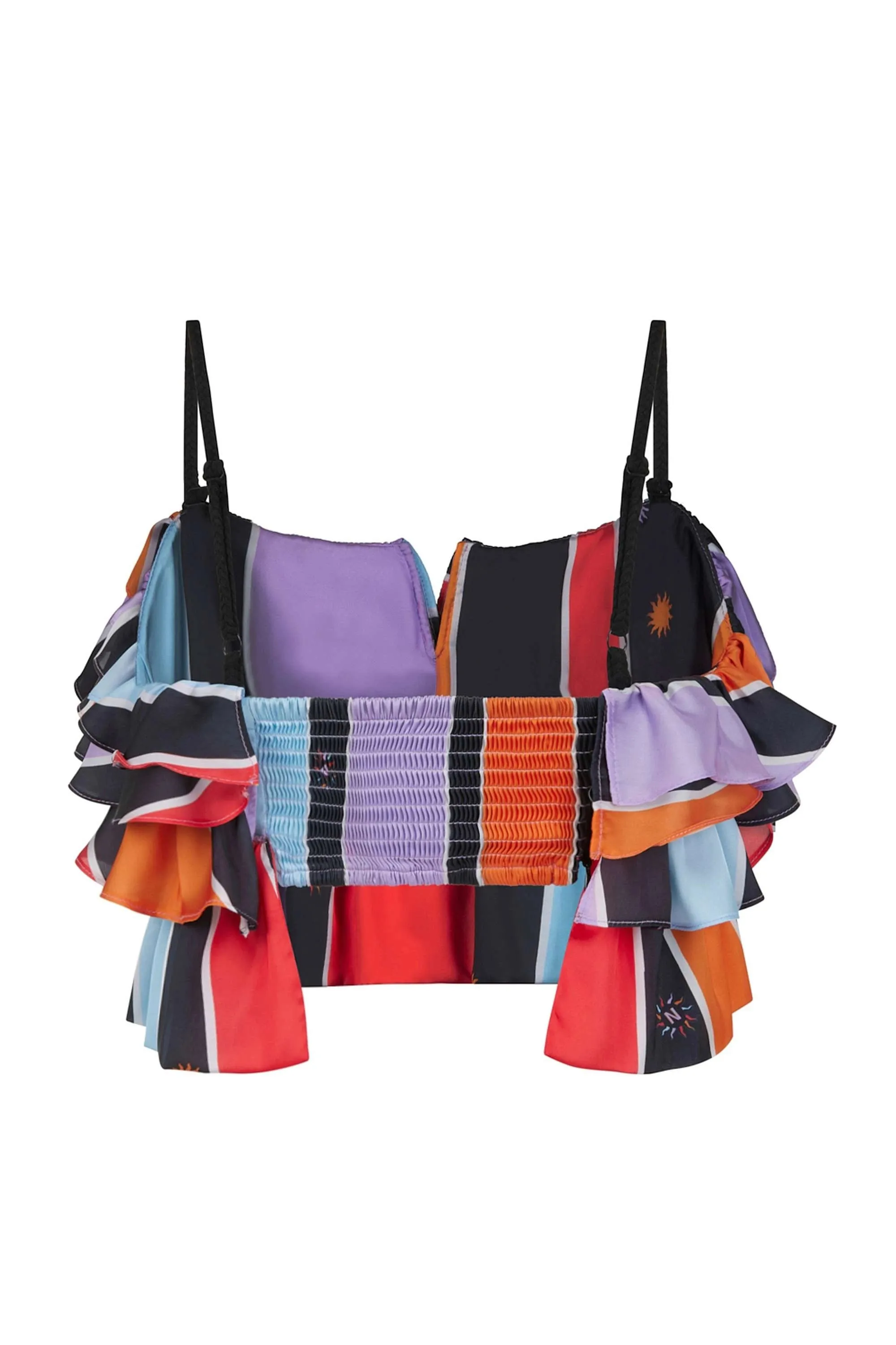 Ruffled Crop Top