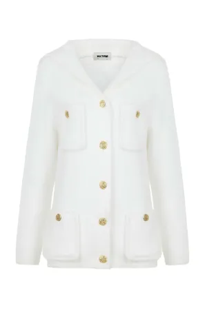 Sailor Collar Knit Cardigan (Final Sale)