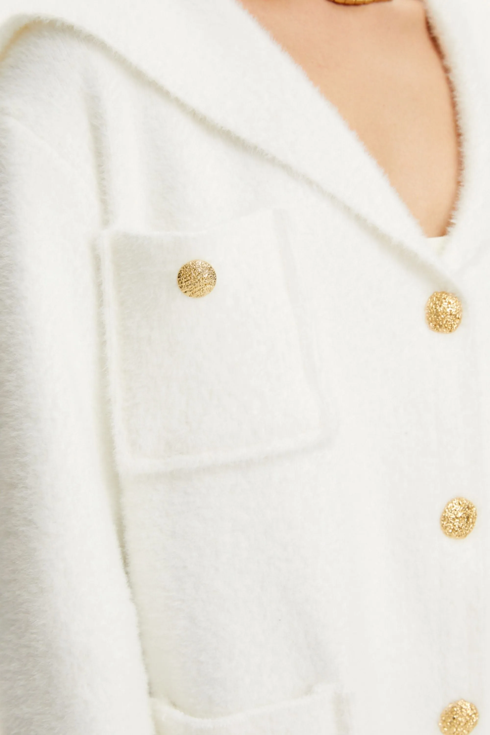 Sailor Collar Knit Cardigan (Final Sale)