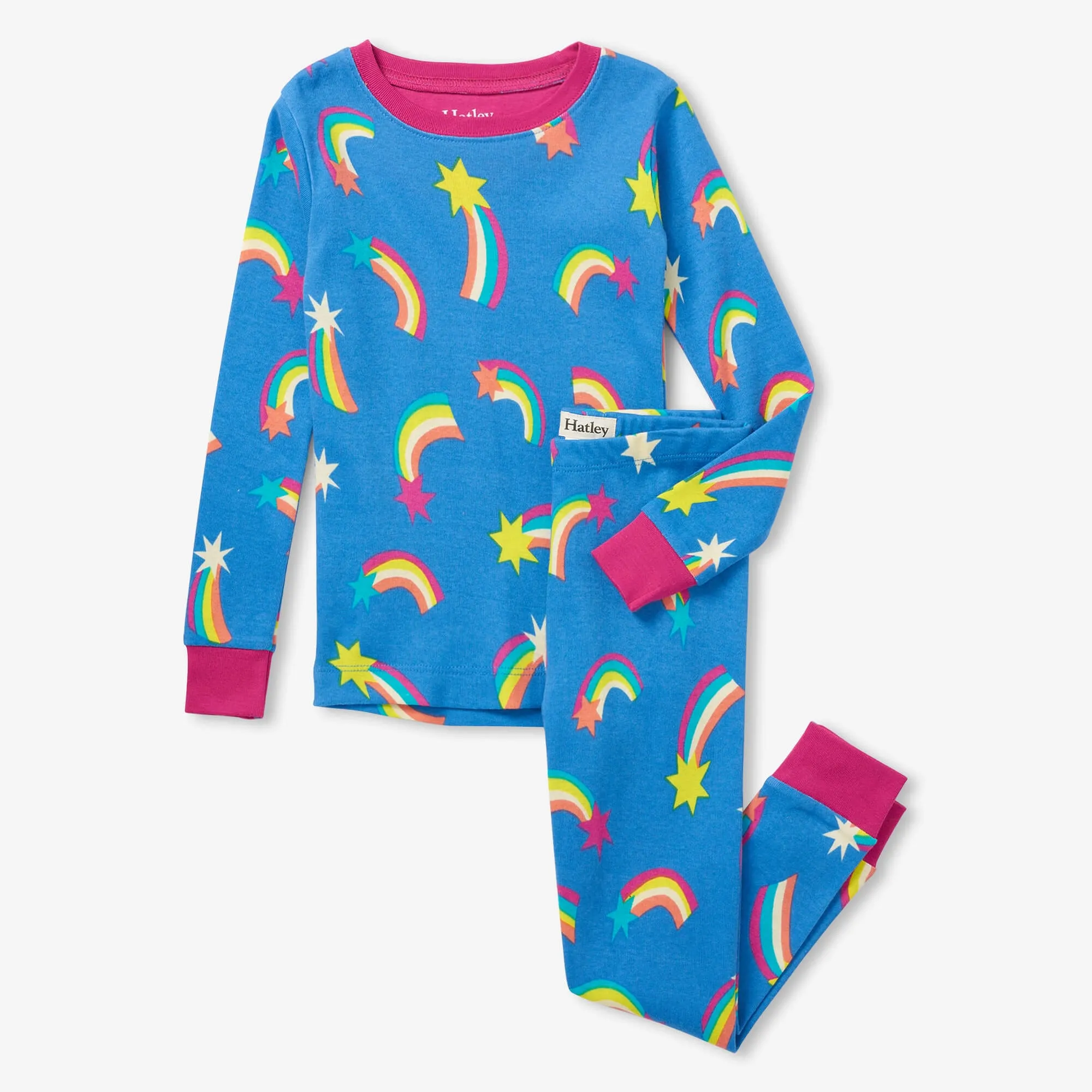 Shooting Stars Kids Organic Cotton Pajama Set