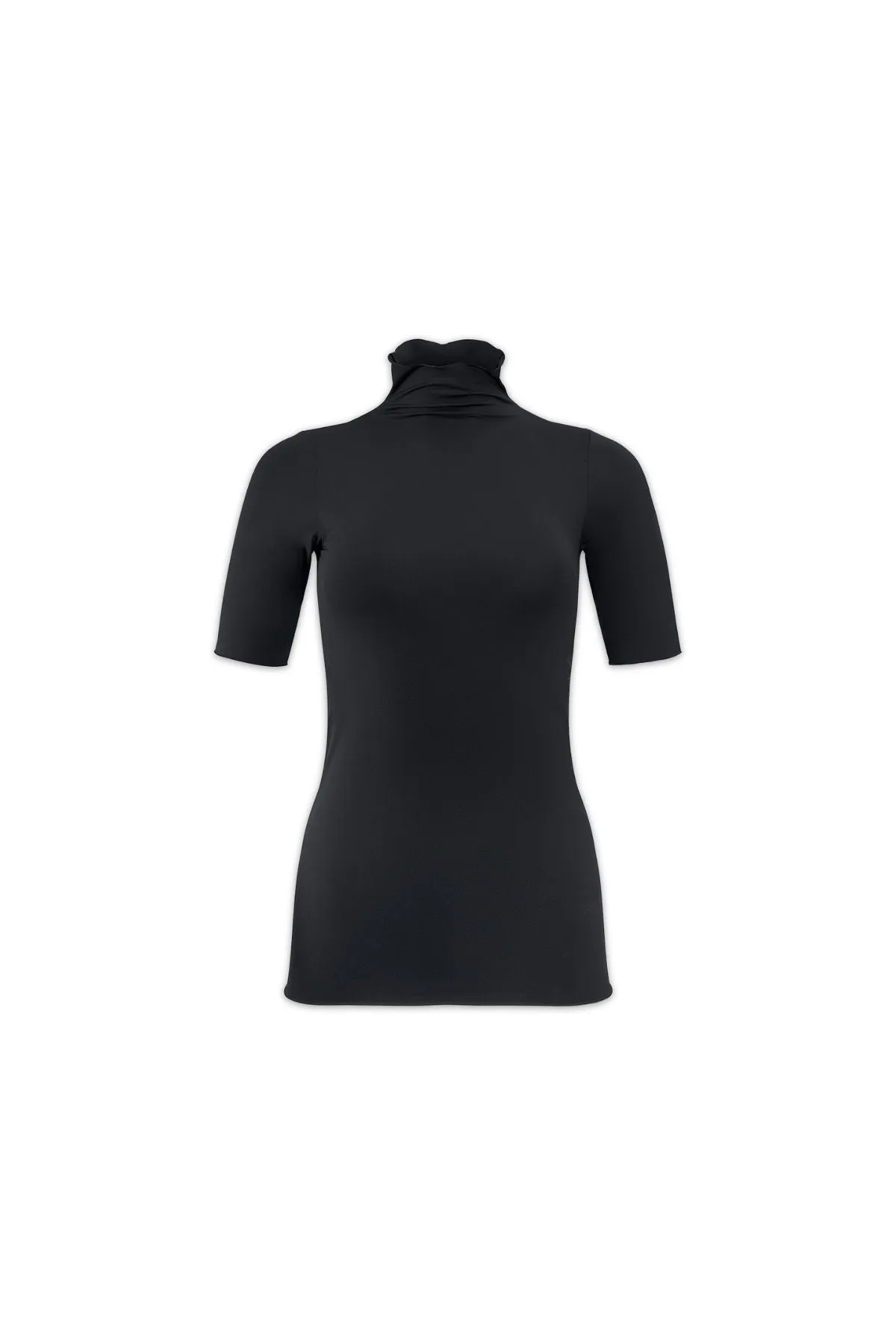 Short Sleeve Turtleneck