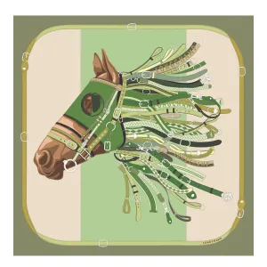 Soie Tête de cheval - 50620GSO