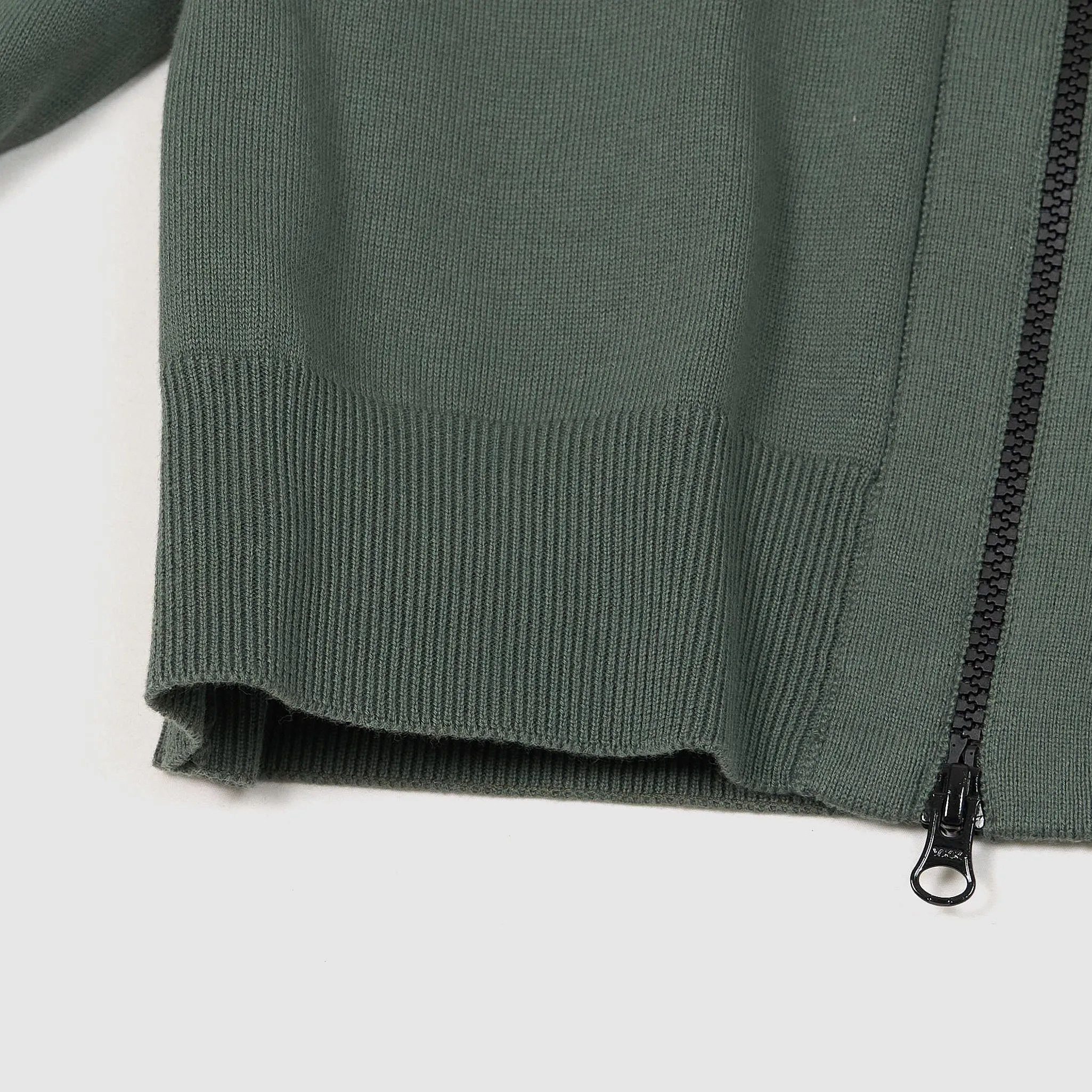 Stone Island Full Zip Stand Up Collar Cardigan