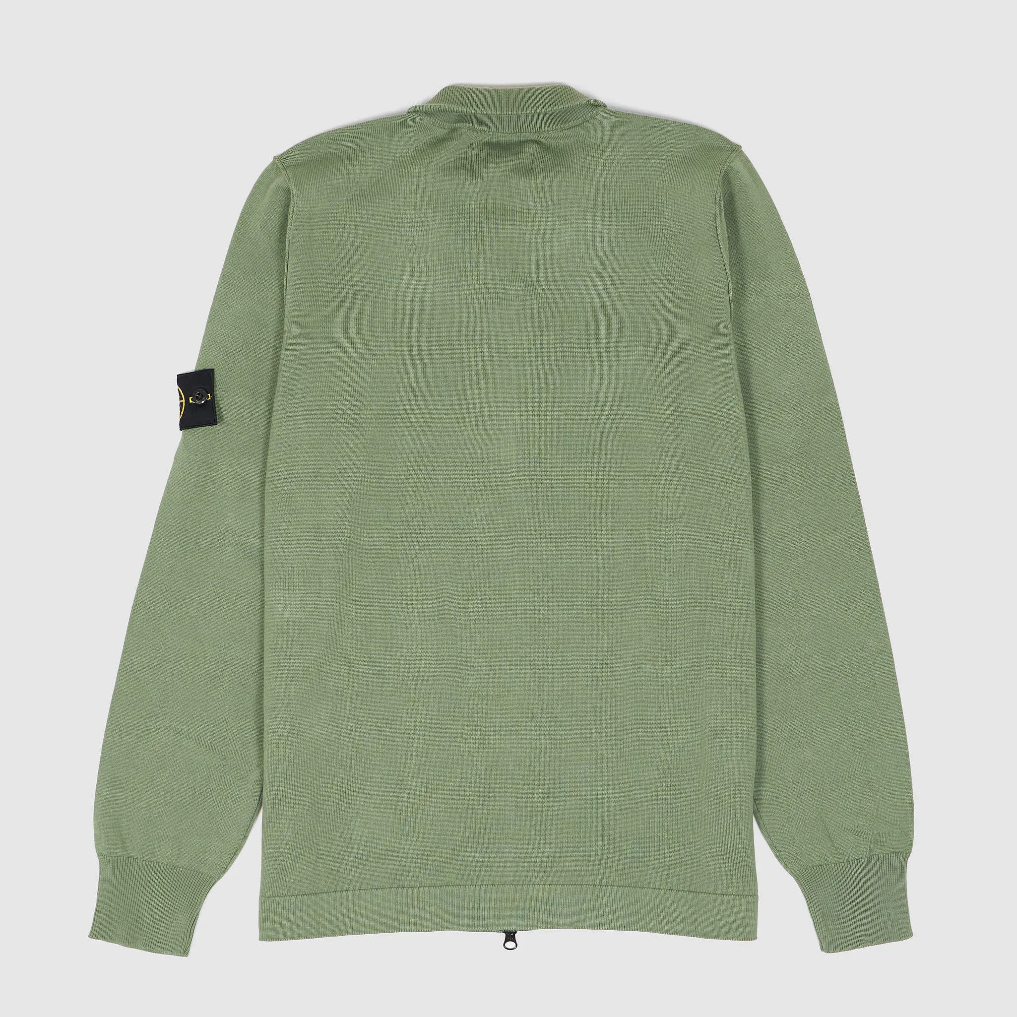 Stone Island Full Zip Stand Up Collar Cardigan