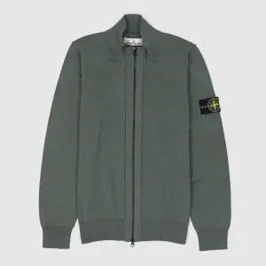 Stone Island Full Zip Stand Up Collar Cardigan