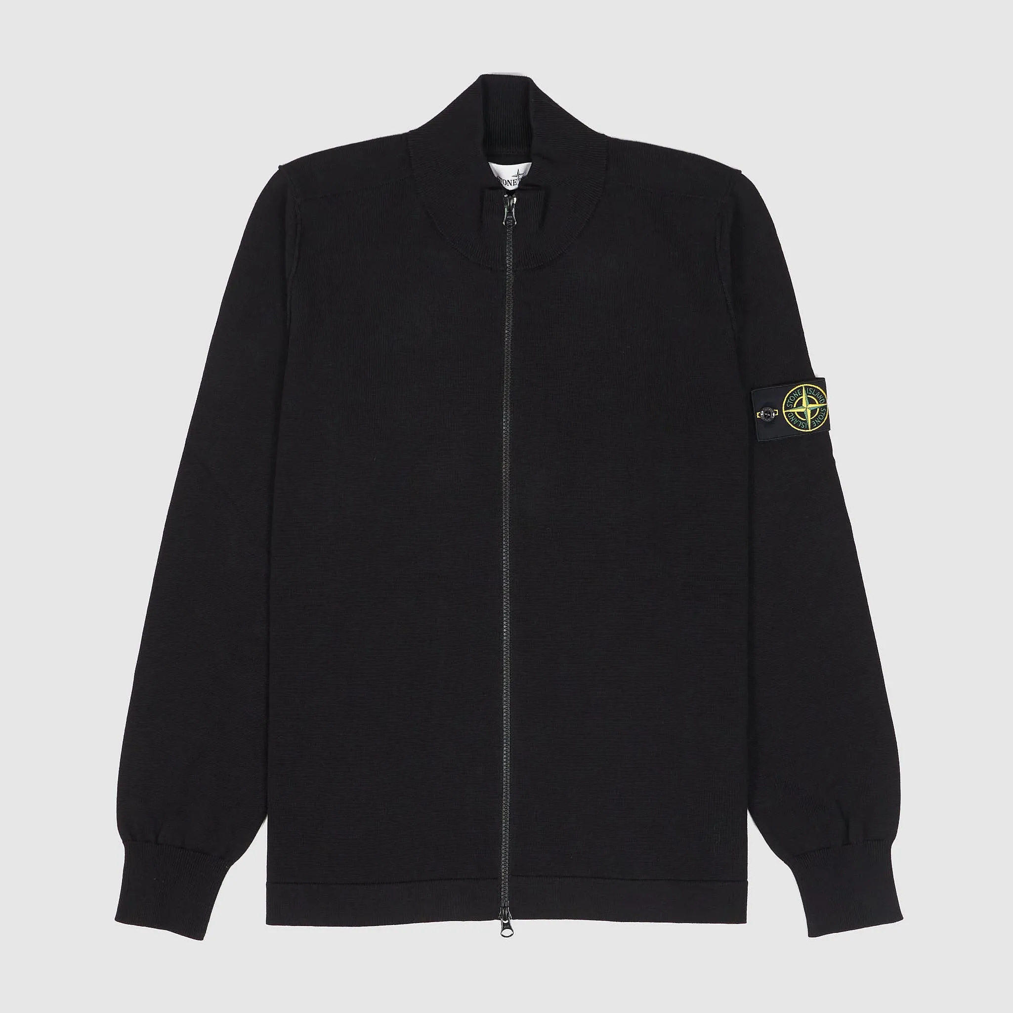 Stone Island Full Zip Stand Up Collar Cardigan