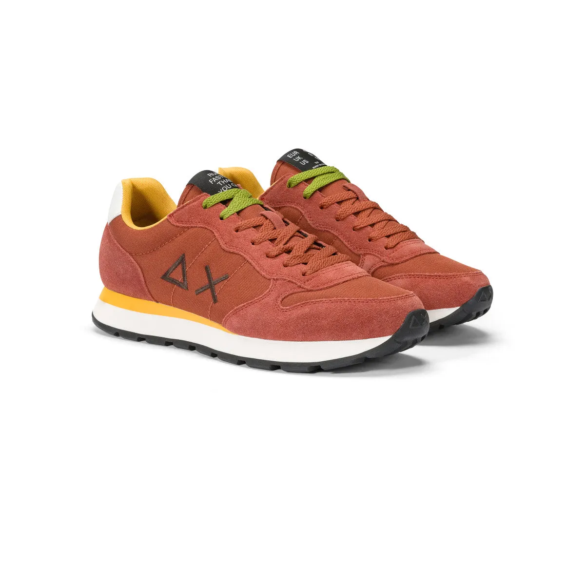 SUN68 TOM SOLID RUST SNEAKERS FOR MEN
