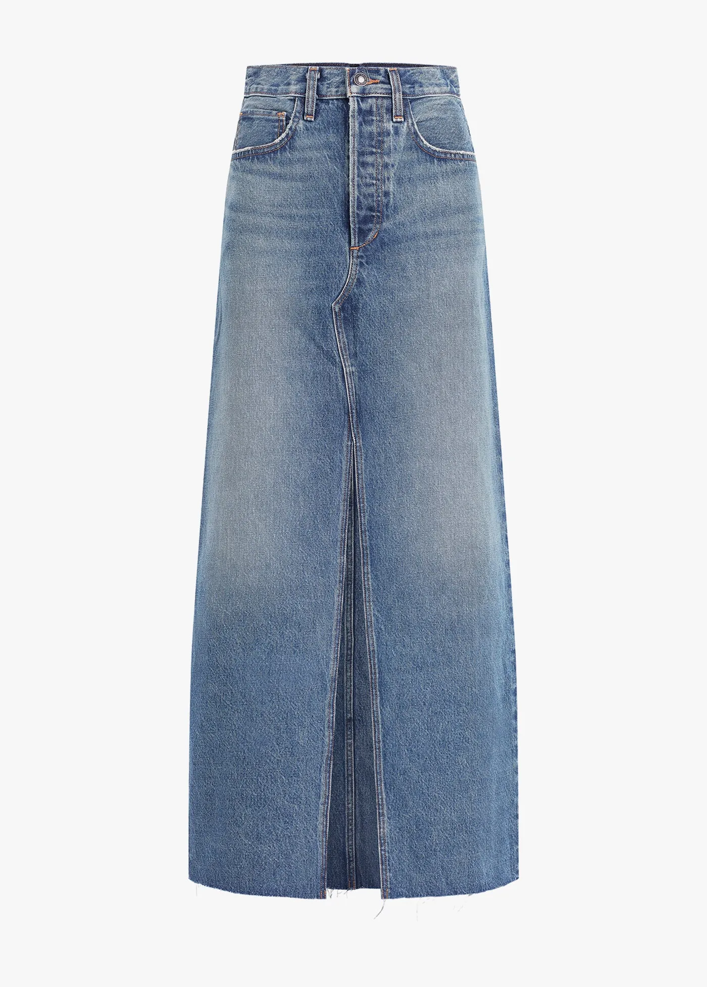 THE SADIE HIGH RISE MAXI A-LINE SKIRT
