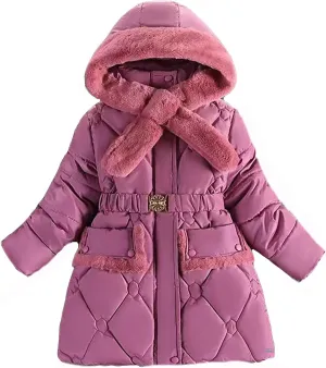 Toddler Fleece Jackets Light Weight Zip up Hoodie Infant Outerwear Insulated Winter Ski Jacket Padded Outfit
