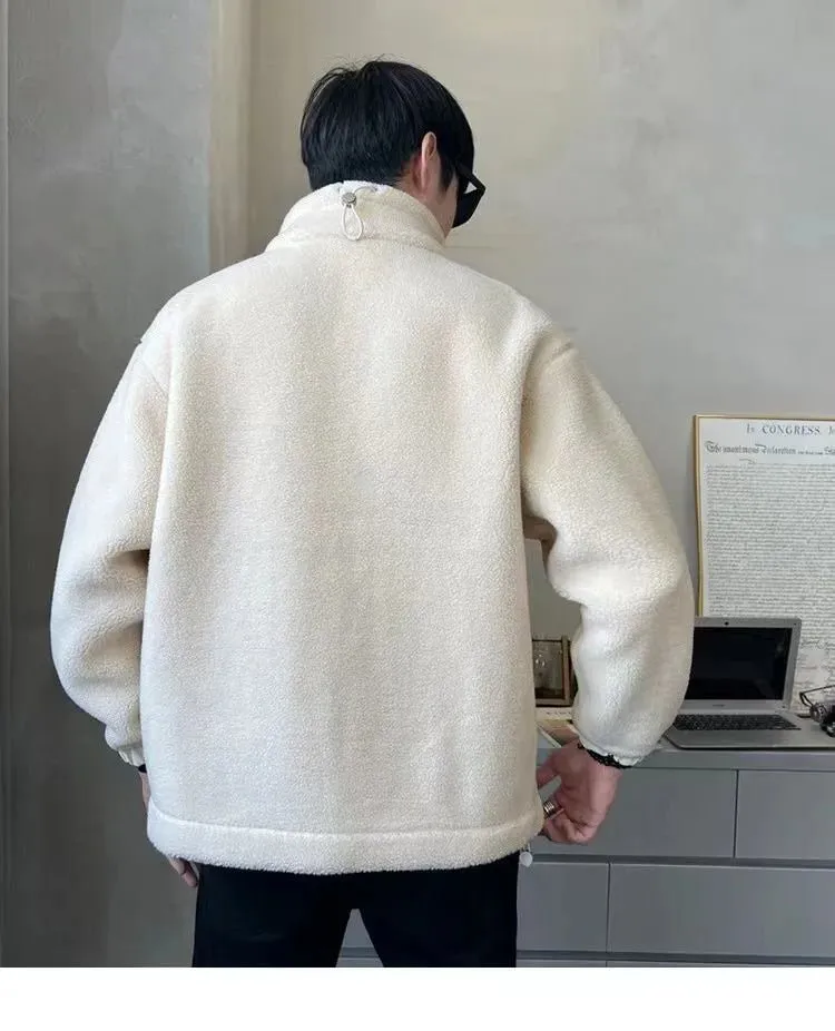 Trendy Male Jacket Coats: Oversized Style for a Bold Look