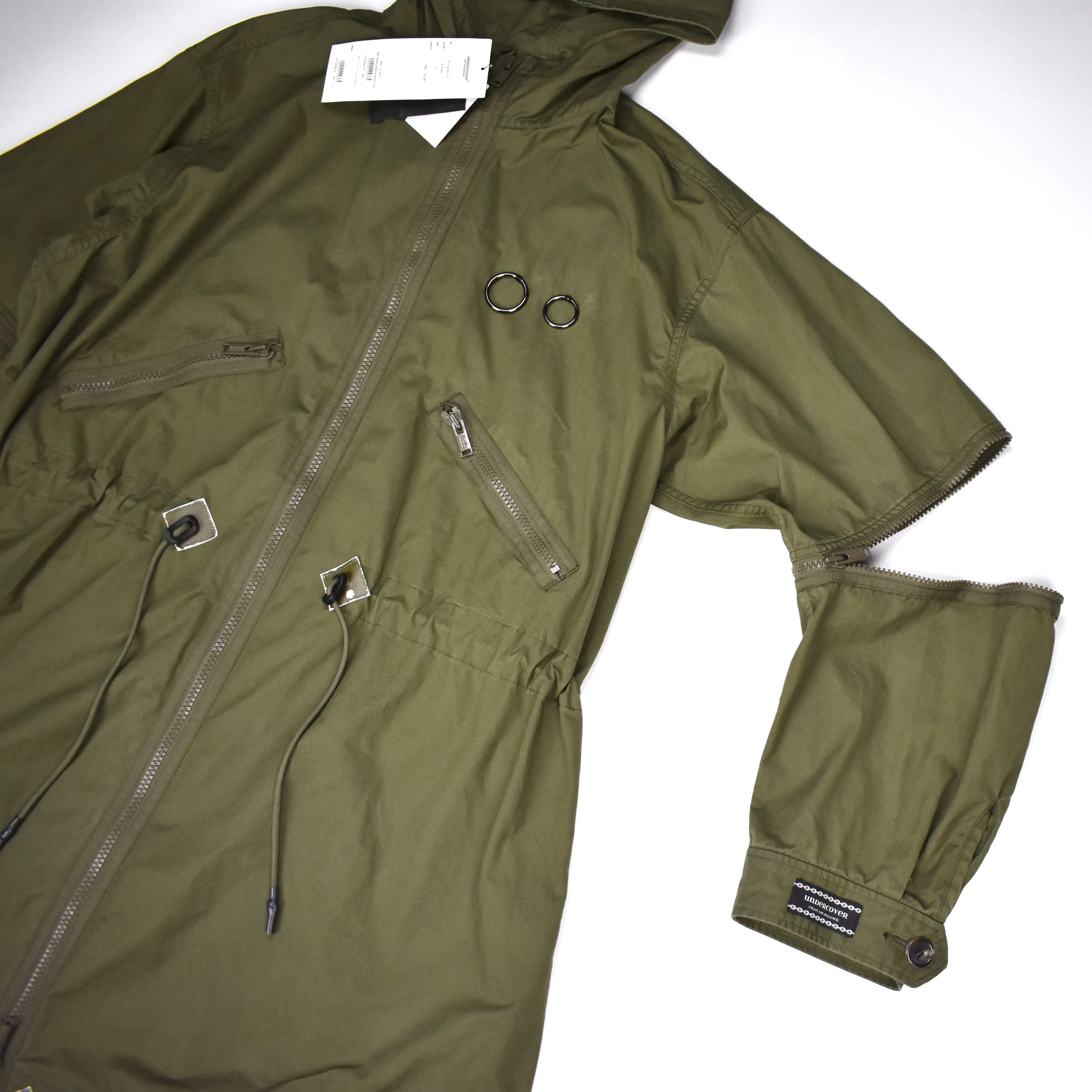 Undercover - Olive Full Zip Technical Parka